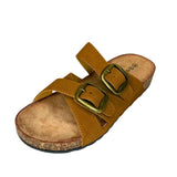 Queue Khaki Criss Cross Double Buckle Birkie – product image 1