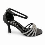 Wild Alice Diamante Glamour Heel - Black