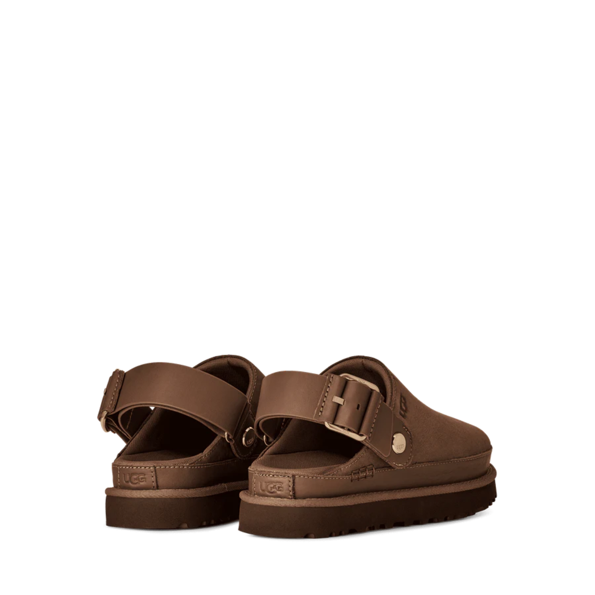 Ugg Goldenstar Villa Clog - Dark Chestnut
