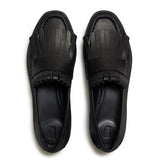 Fitflop DELICATO Leather fringe Loafers - Black
