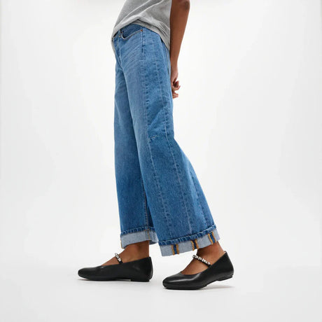 Fitflop Black Delicato Crystal Soft-leather Mary Janes – product image 5