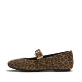 Fitflop DELICATO Suede Mary Janes - Leopard