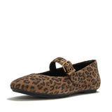 Fitflop DELICATO Suede Mary Janes - Leopard