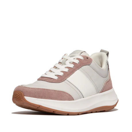 Fitflop F-mode Flow Fabric Flatform Sneaker - Pink