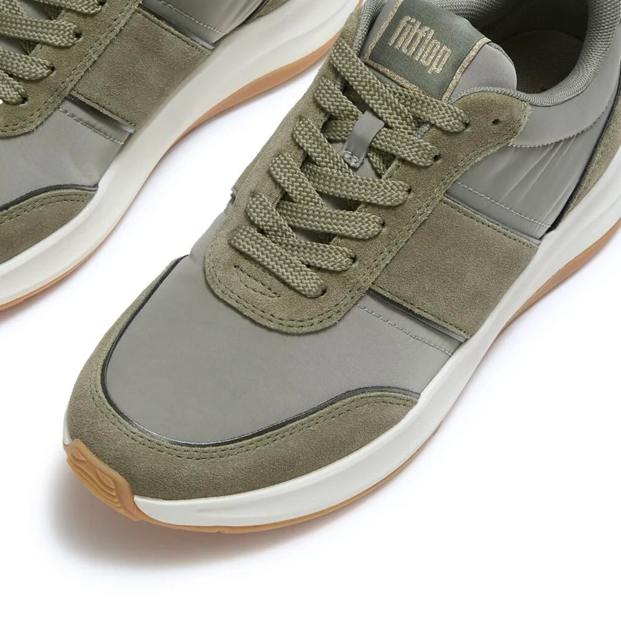 Fitflop F-MODE Flow Mesh Metallic - Grey Sage