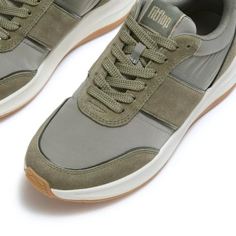 Fitflop F-MODE Flow Mesh Metallic - Grey Sage