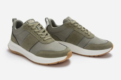 Fitflop F-MODE Flow Mesh Metallic - Grey Sage