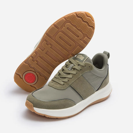 Fitflop F-MODE Flow Mesh Metallic - Grey Sage