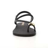 Ipanema Glam Ring Sandal - Black Beige view 4