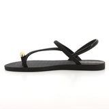 Ipanema Glam Ring Sandal - Black Beige view 5