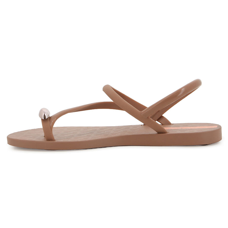Ipanema Glam Ring Sandal Brown Rose