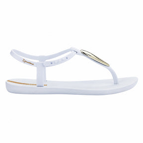 Ipanema Class Luxury Sandal - White, side view