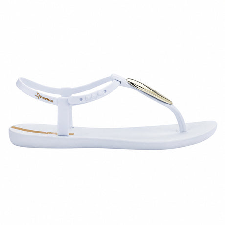 Ipanema Class Luxury Sandal - White, side view
