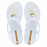 Ipanema Class Luxury Sandal - White, top view