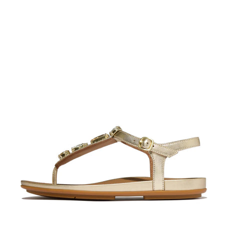 Fitflop Platino Gracie Ultra Jewel Leather Sandal – product image 1