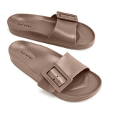 Holster Natural Metallic Solace Sandal – front view