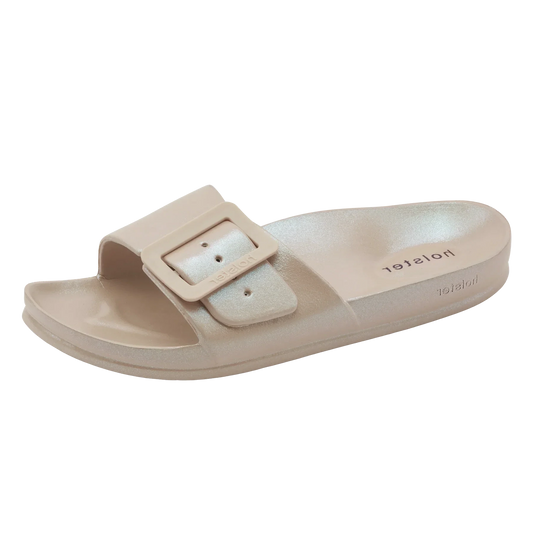 Holster sand METALLIC SOLACE sandal