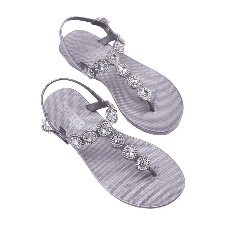 Holster pewter GORGEOUS wedge