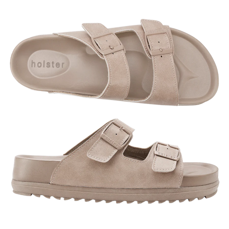 Holster Beige Stride Sandal – side view