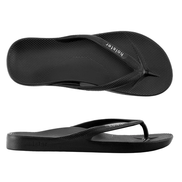 Holster Black Islander Sandal – side view