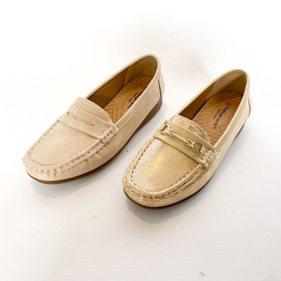 Cushion walk leather loafers online