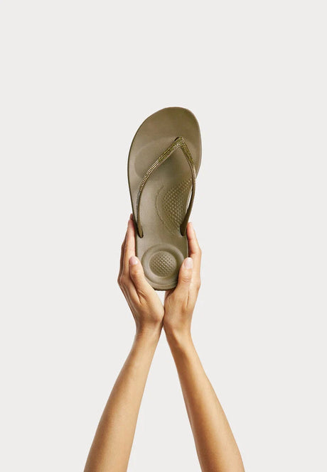Fitflop IQUSHION Ombre Sparkle - Military Olive
