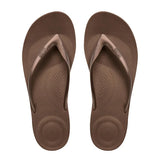 Fitflop Iqushion Ergonomic Flip-flops - Bronze