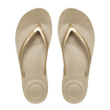 Fitflop Iqushion Ergonomic Flip-flops - Gold