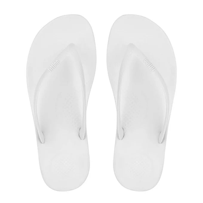 Fitflop Iqushion Ergonomic Flip-flops - Urban White