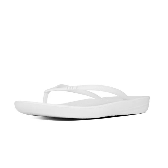 Fitflop Iqushion Ergonomic Flip-flops - Urban White