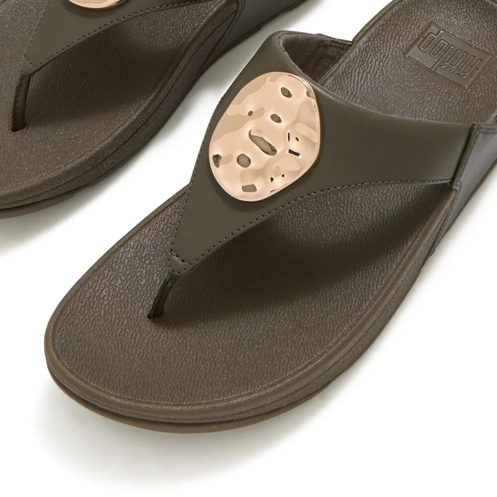 Fitflop Lulu Adornment - Deep Olive