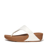 Fitflop Lulu Leather Toe-Post Sandals - White