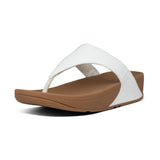 Fitflop Lulu Leather Toe-Post Sandals - White