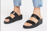 Fitflop LULU Crystal Slide Sandal - Black