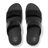 Fitflop LULU Crystal Slide Sandal - Black