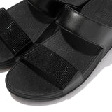 Fitflop LULU Crystal Slide Sandal - Black