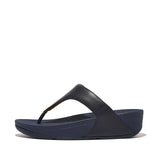 Fitflop Classic Lulu Leather Toepost Sandal - Deepest Blue