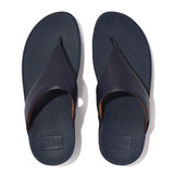 Fitflop Classic Lulu Leather Toepost Sandal - Deepest Blue