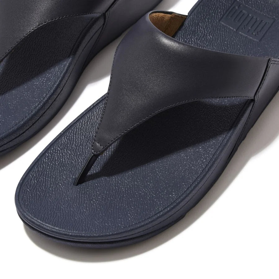 Fitflop Classic Lulu Leather Toepost Sandal - Deepest Blue