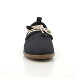 Pierre Cardin Riviera Lace Up Flats - Navy