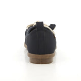 Pierre Cardin Riviera Lace Up Flats - Navy