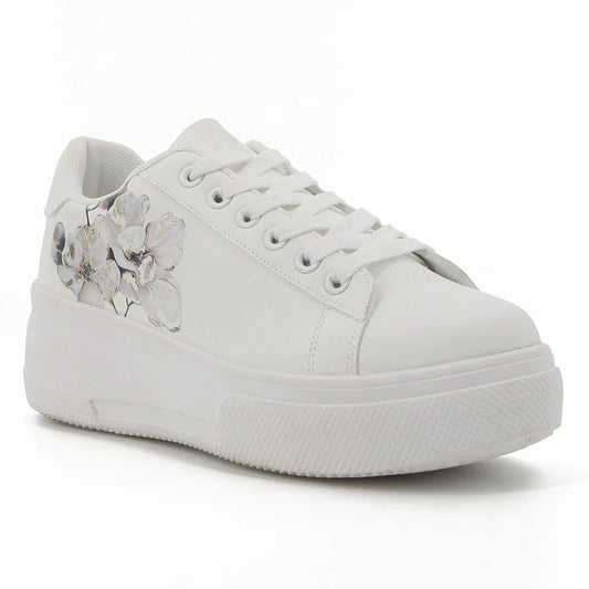 Pierre Cardin Valentine 2 Lace Up Sneaker - White