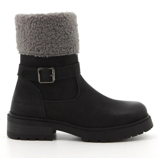 Pierre Cardin Yeta Short Boots - Black