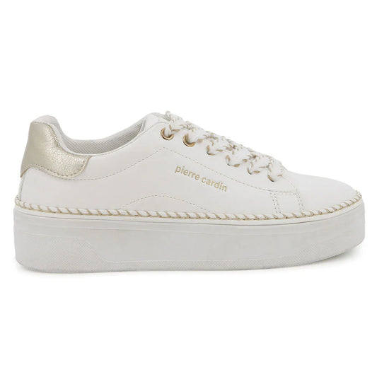 Pierre Cardin Roselle 1 Platform Sneaker - White