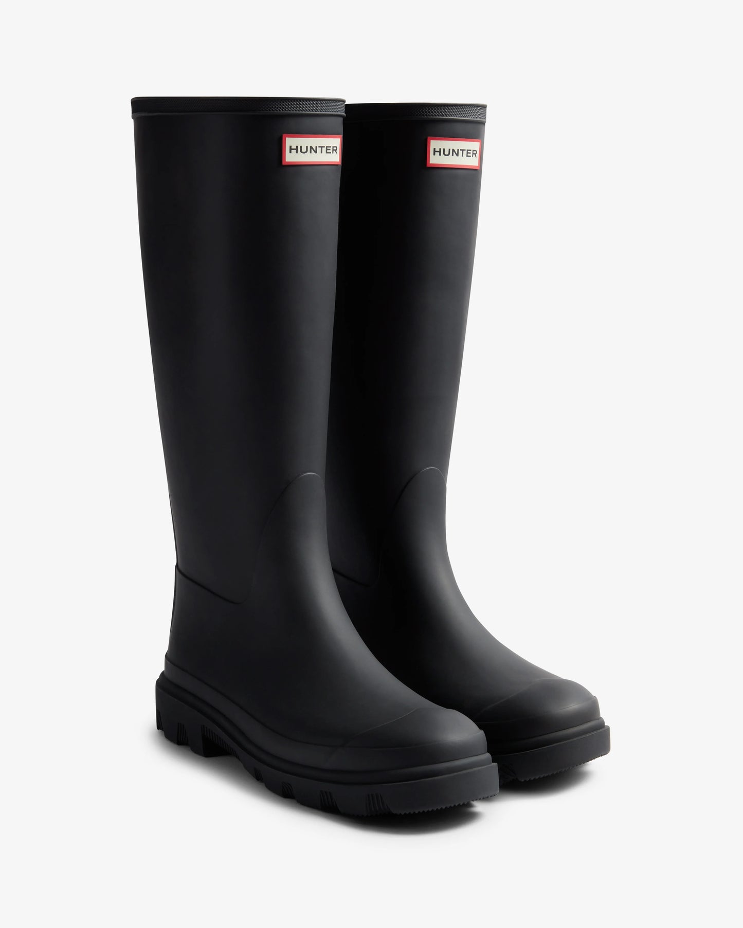 Hunter Downpour Tall Wellington Boot - Black