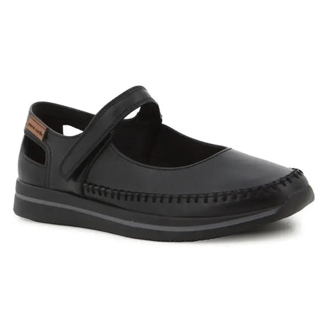 Pierre Cardin Josephine 23 Velcro Strap Shoe - Black