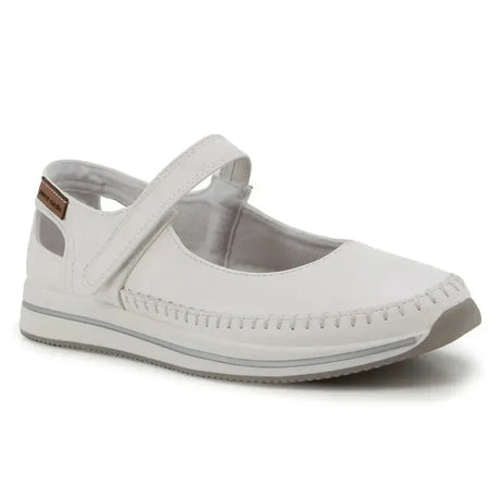 Pierre Cardin Josephine 23 Velcro Strap Shoe - White