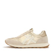 Fitflop Platino Retro-q Ff Metallic Fabric/suede Sneaker – product image 1