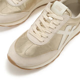 Fitflop Platino Retro-q Ff Metallic Fabric/suede Sneaker – product image 5