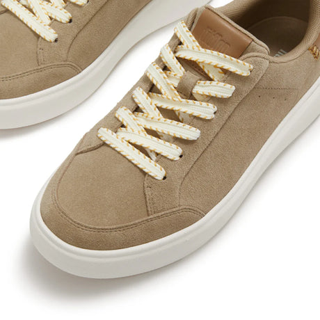 Fitflop Cappuccino Rtg Blanket-stitch Suede Trainers – product image 5